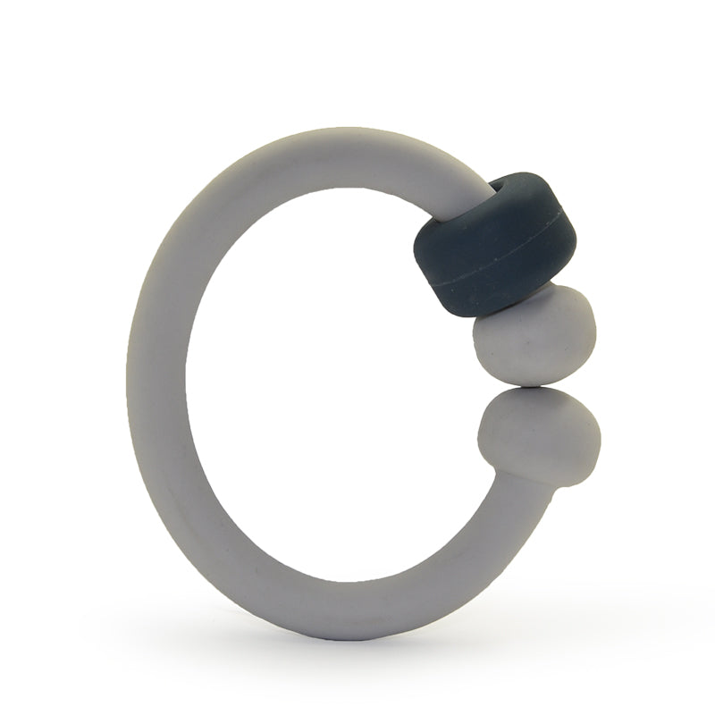 Stainless steel hot sale teething ring