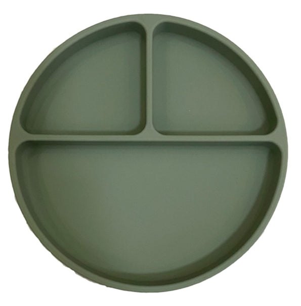 Green silicon suction plate
